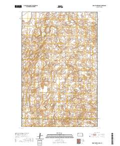 Bright Water Lake 2020 topographic map thumbnail
