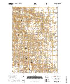 Buckskin Butte 2020 topographic map thumbnail