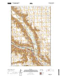 Burlington 2020 topographic map thumbnail