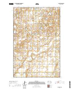Bush Lake 2020 topographic map thumbnail