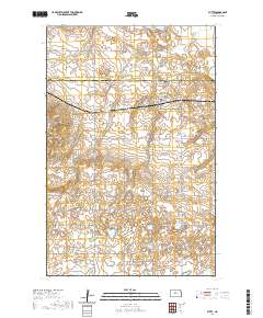 Butte 2020 topographic map thumbnail
