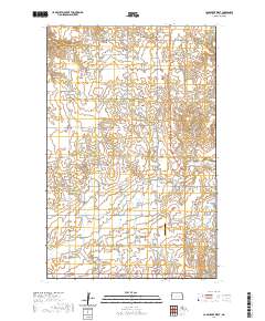 Camp Creek West 2020 topographic map thumbnail