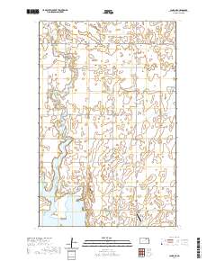 Cando NE 2020 topographic map thumbnail
