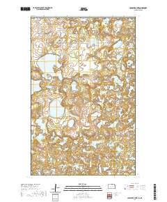 Carpenter Lake 2020 topographic map thumbnail