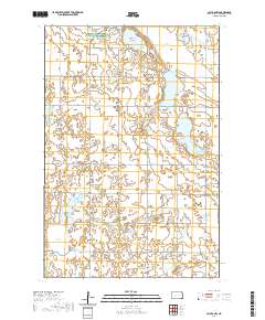 Cayuga NW 2020 topographic map thumbnail