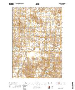 Cedar Butte 2020 topographic map thumbnail