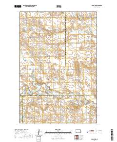 Cedar Lake 2020 topographic map thumbnail