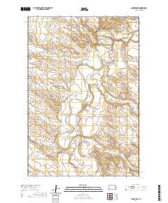Cedar Ridge 2020 topographic map thumbnail