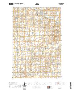Center 2020 topographic map thumbnail