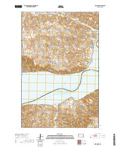 Chris Creek 2020 topographic map thumbnail