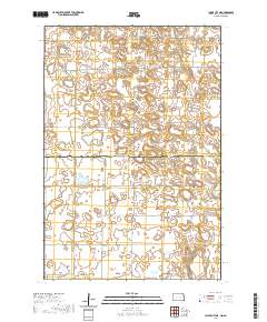 Claire City NE 2020 topographic map thumbnail