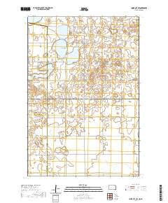 Claire City NW 2020 topographic map thumbnail