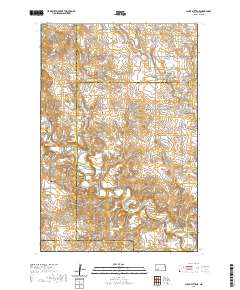 Clark Butte NE 2020 topographic map thumbnail