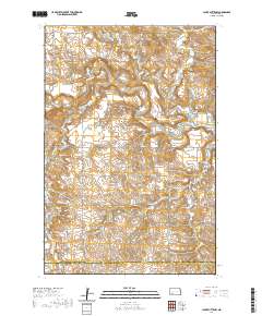 Clark Butte NW 2020 topographic map thumbnail