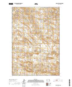 Clark Butte SW 2020 topographic map thumbnail