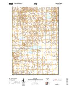 Clear Lake 2020 topographic map thumbnail