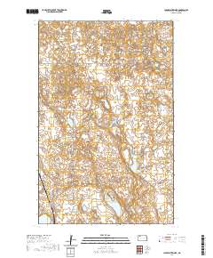 Clearwater Lake 2020 topographic map thumbnail