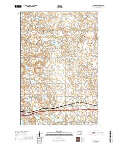 Cleveland 2020 topographic map thumbnail
