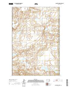 Coldwater Lake NE 2020 topographic map thumbnail