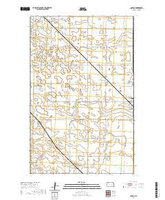 Coteau 2020 topographic map thumbnail