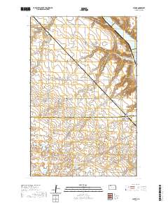 Coulee 2020 topographic map thumbnail