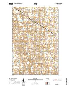 Courtenay 2020 topographic map thumbnail