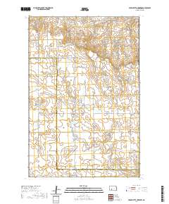Crown Butte Creek NW 2020 topographic map thumbnail