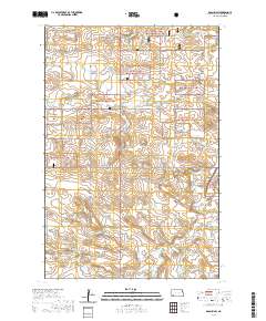 Daglum SW 2020 topographic map thumbnail
