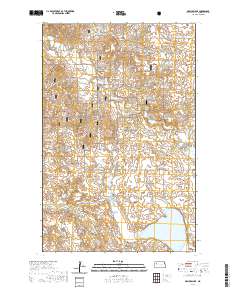 Demicks Lake 2020 topographic map thumbnail