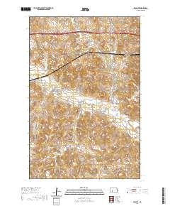Dengate 2020 topographic map thumbnail
