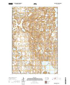 Des Moines Lake 2020 topographic map thumbnail