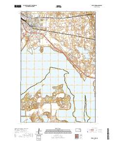 Devils Lake 2020 topographic map thumbnail