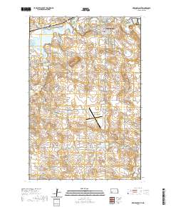 Dickinson South 2020 topographic map thumbnail