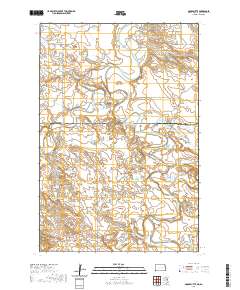 Doaks Butte 2020 topographic map thumbnail