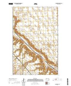 Donnybrook 2020 topographic map thumbnail