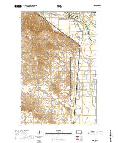Dore 2020 topographic map thumbnail