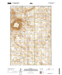 East Rainy Butte 2020 topographic map thumbnail