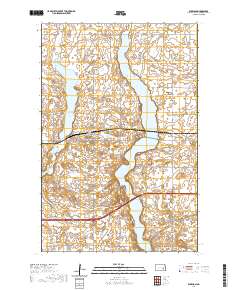 Eckelson 2020 topographic map thumbnail
