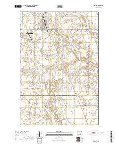 Edgeley 2020 topographic map thumbnail