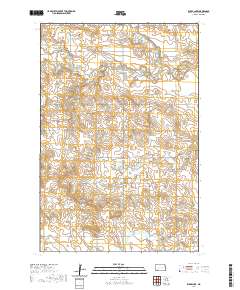 Ehler Lake 2020 topographic map thumbnail