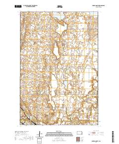 Enderlin North 2020 topographic map thumbnail