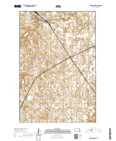 Enderlin South 2020 topographic map thumbnail