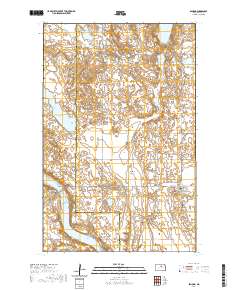 Esmond 2020 topographic map thumbnail