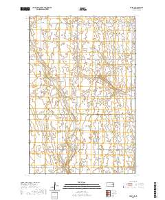 Finley NE 2020 topographic map thumbnail