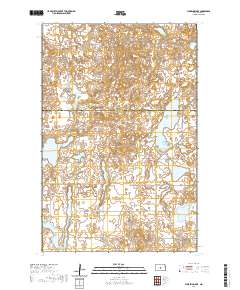 Florence Lake 2020 topographic map thumbnail