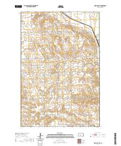 Fort Clark NE 2020 topographic map thumbnail