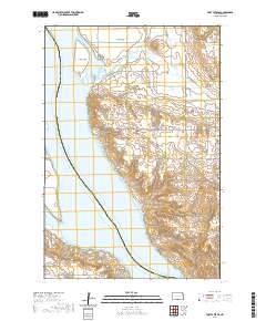 Fort Yates SE 2020 topographic map thumbnail