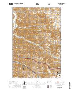 Fryburg NW 2020 topographic map thumbnail