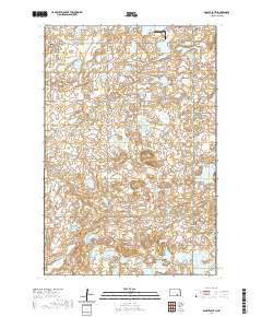 Gackle South 2020 topographic map thumbnail