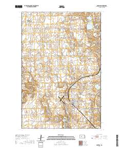 Garrison 2020 topographic map thumbnail